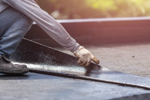 Professional Basement Waterproofing technician working in Fairton, NJ